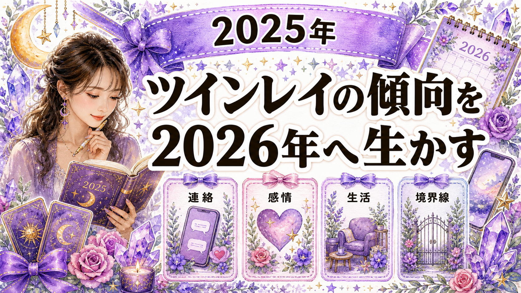 ツインレイの2025年傾向を振り返る｜2026年に生かす現実的な読み方