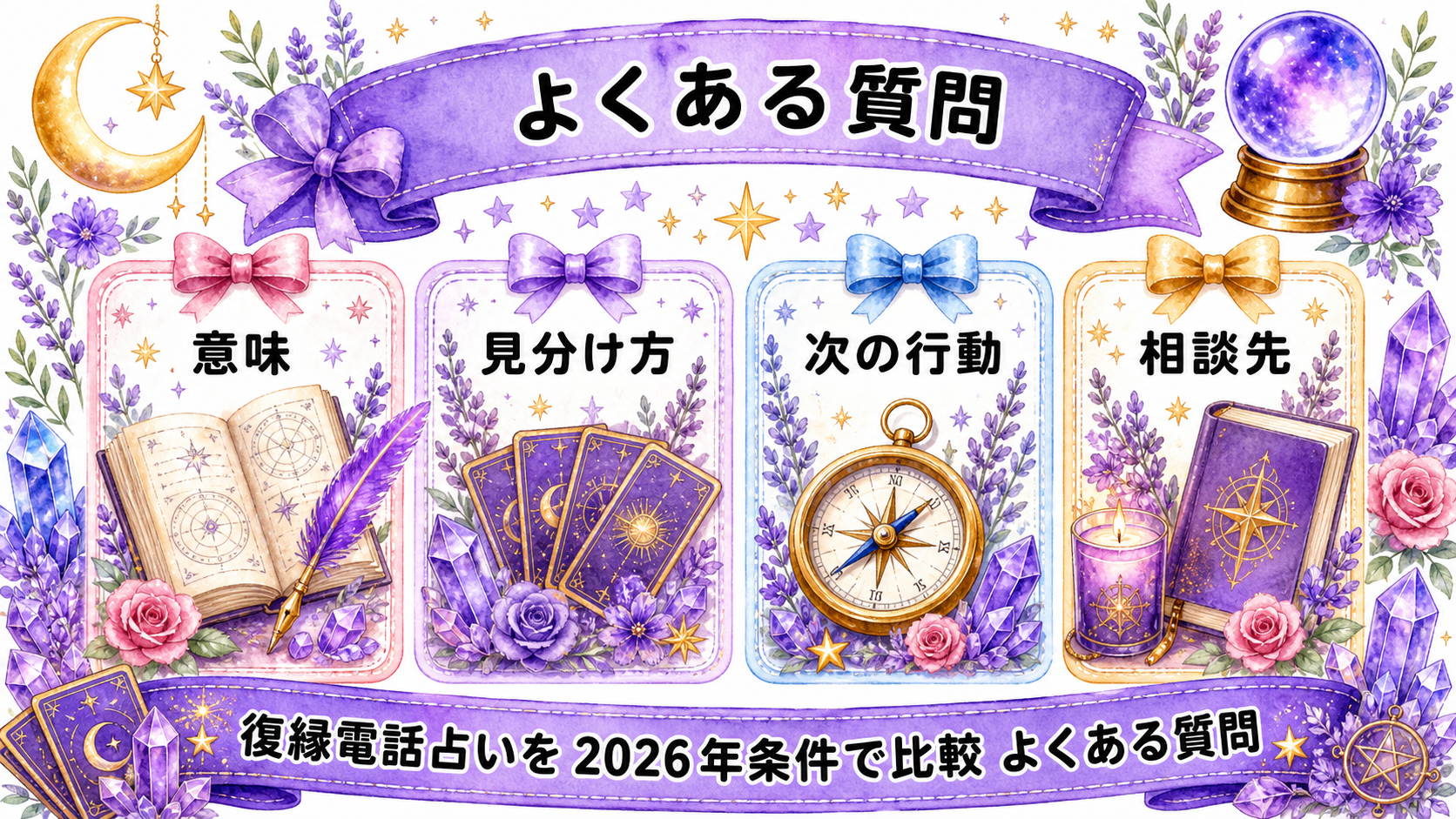 電話占いの復縁おすすめ2025情報を2026年最新条件で比較 よくある質問