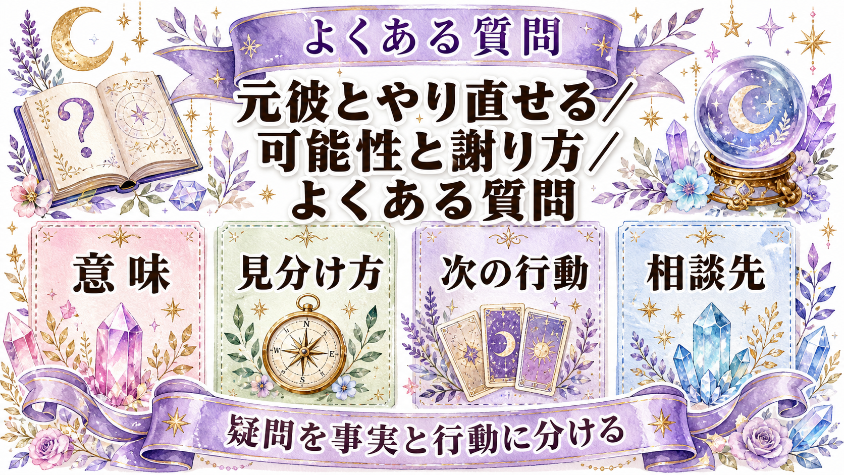 喧嘩別れした元彼と復縁できる可能性は?占い前にする謝罪と再発防止 よくある質問