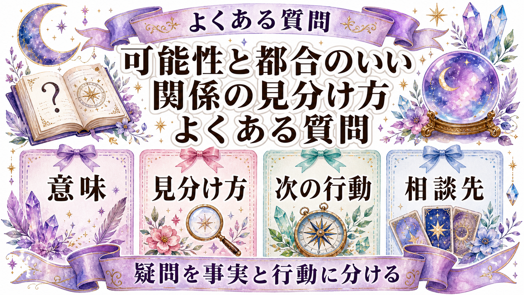 友達に戻った元彼と復縁できる可能性は?都合のいい関係を避ける占いの見方 よくある質問