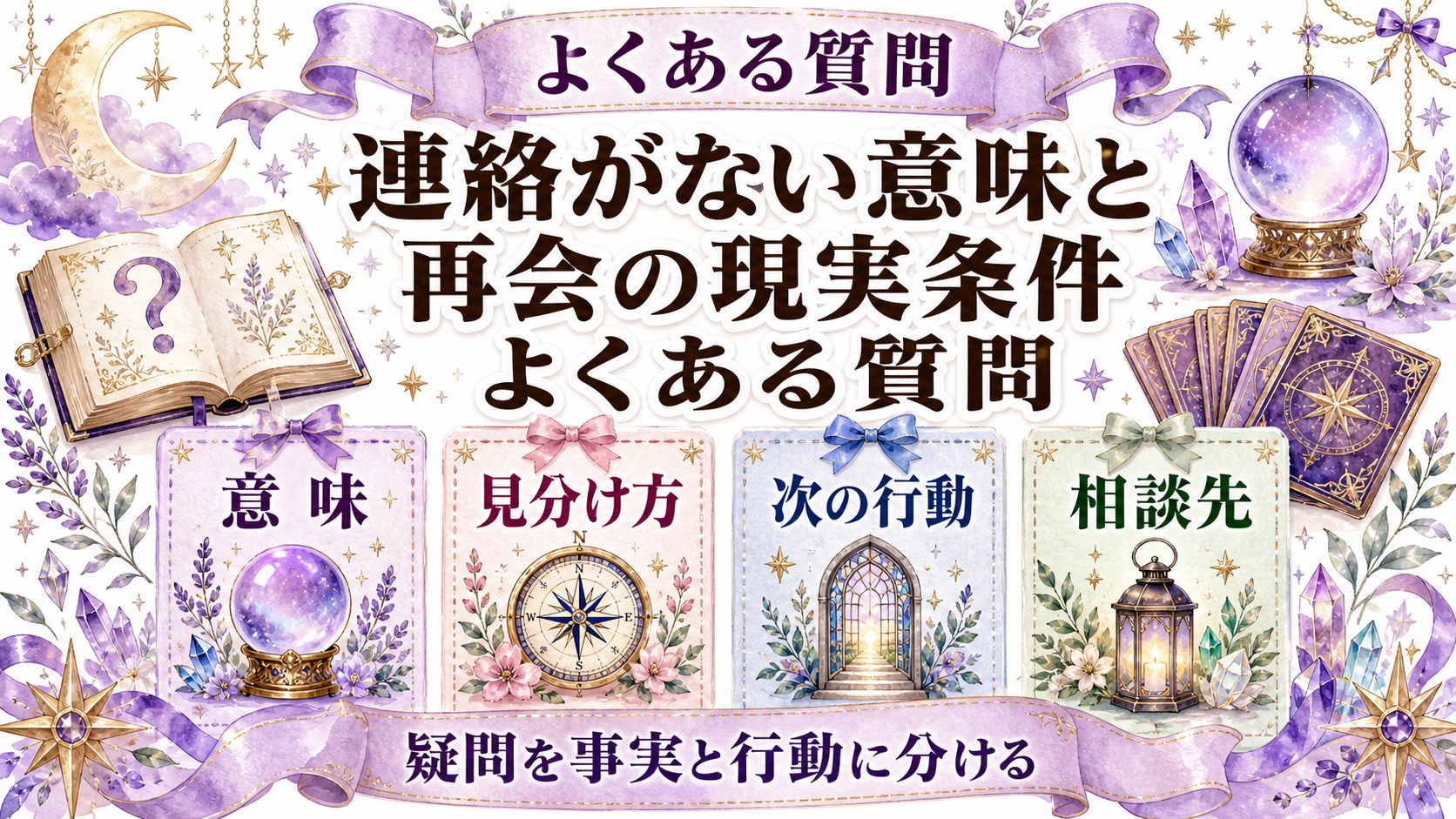 ツインレイ再会前に連絡がない意味は?前兆と現実の再会条件を切り分ける よくある質問