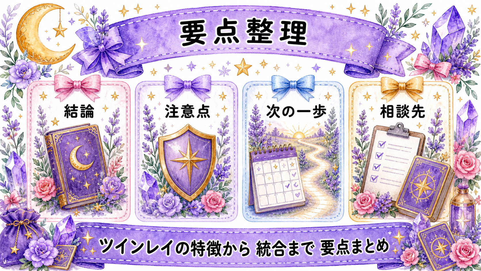 ツインレイ完全解説|特徴・サイレント期間・統合を現実的に読む まとめ