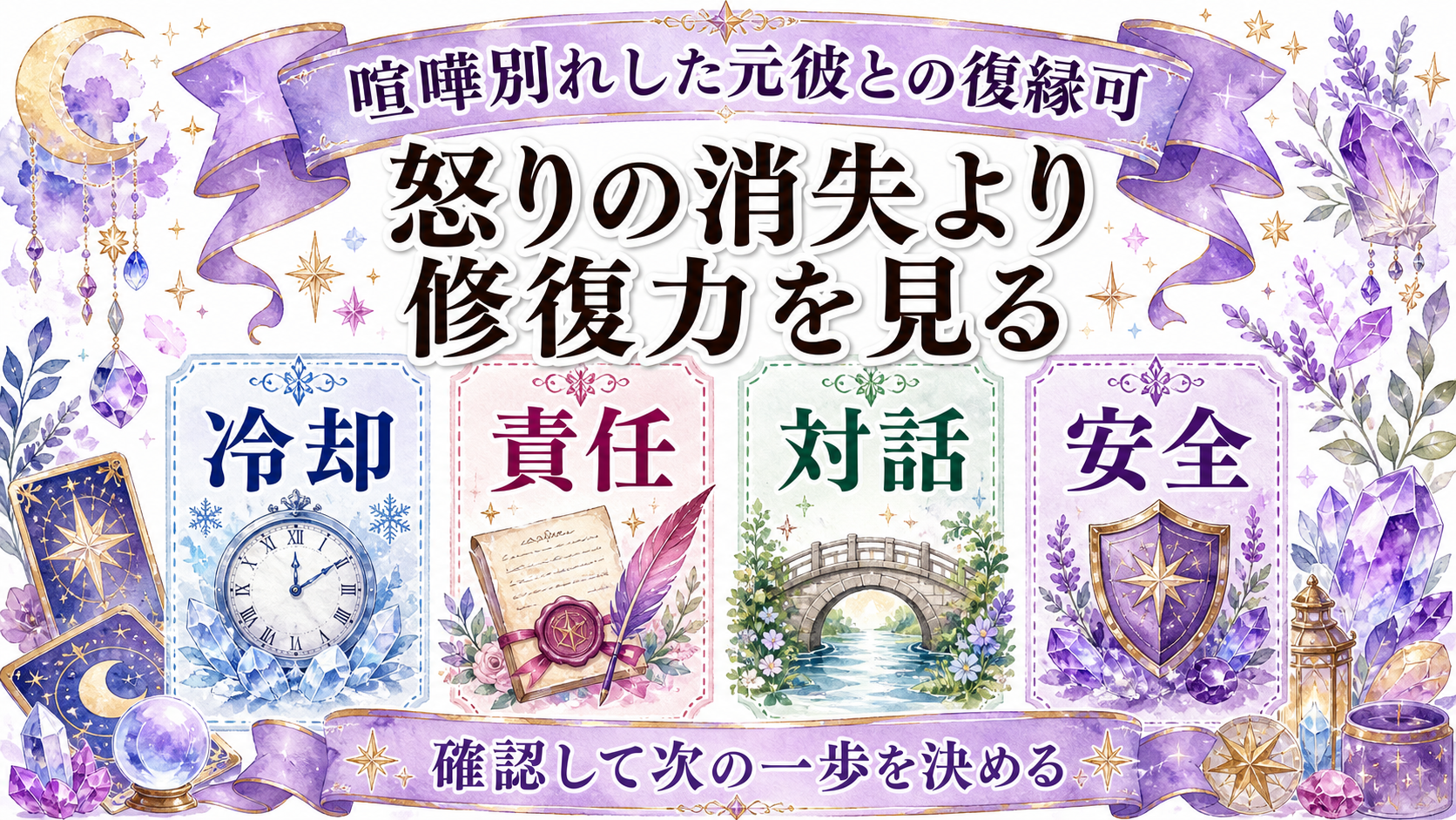 喧嘩別れした元彼と復縁できる可能性は?占い前にする謝罪と再発防止 喧嘩別れした元彼との復縁可能性の結論