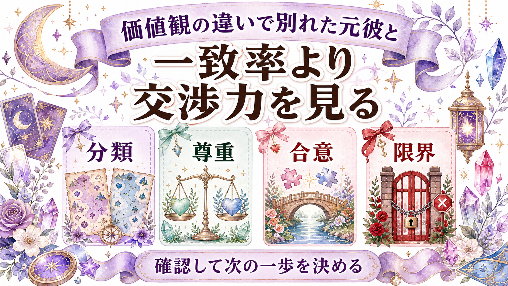 価値観の違いで別れた元彼と復縁できる可能性は？譲れる違い・無理な違い 価値観の違いで別れた元彼との復縁可能性