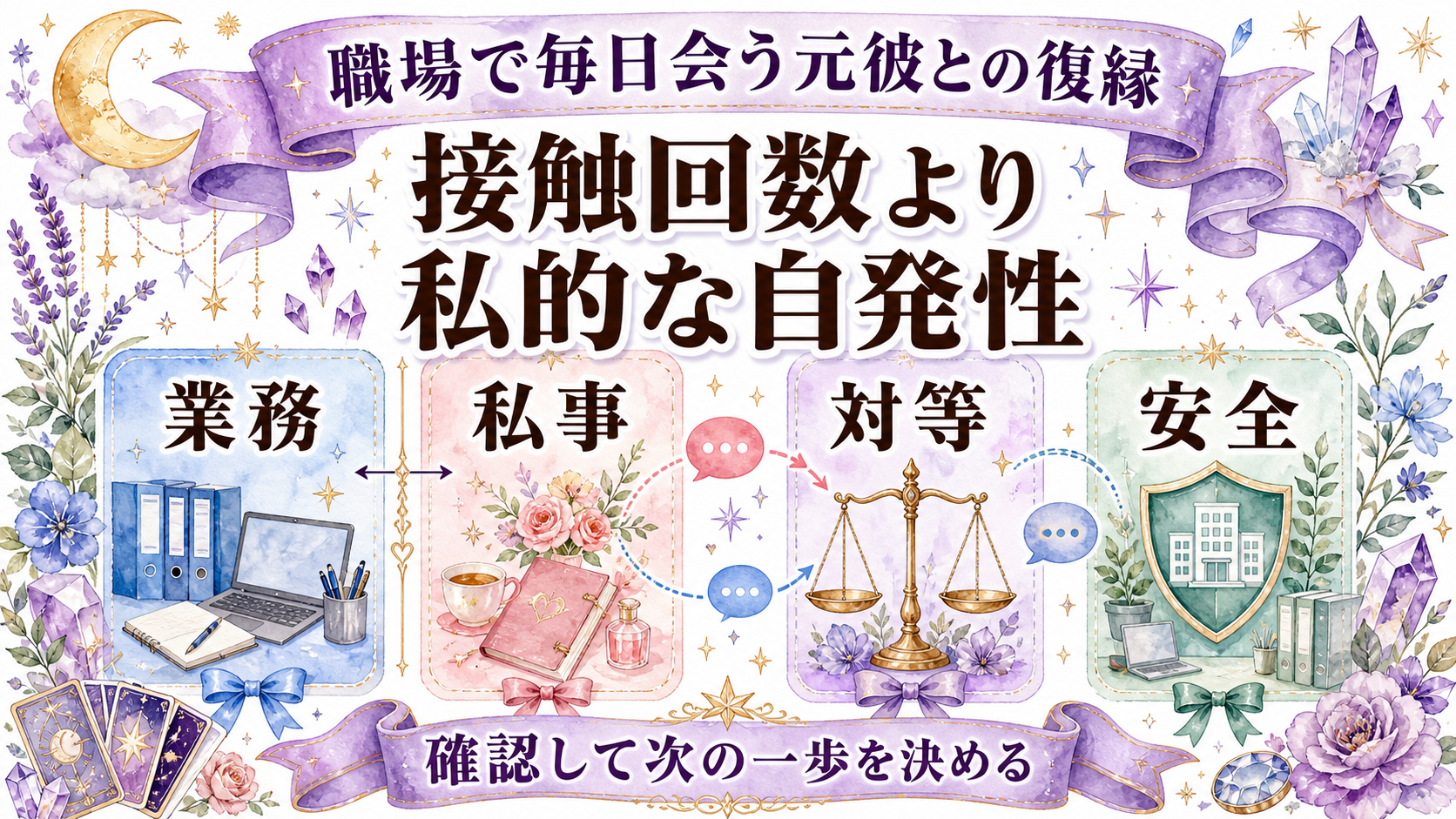 職場で毎日会う元彼と復縁できる可能性は？仕事を守る距離感と占いの質問 職場で毎日会う元彼との復縁可能性の結論