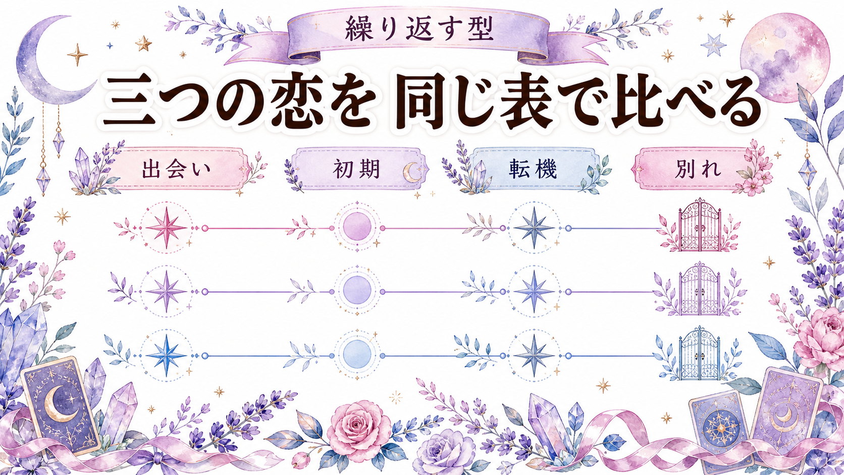 恋愛がうまくいかないのを繰り返す原因|同じパターンを変える方法 繰り返す恋愛パターンを見つける
