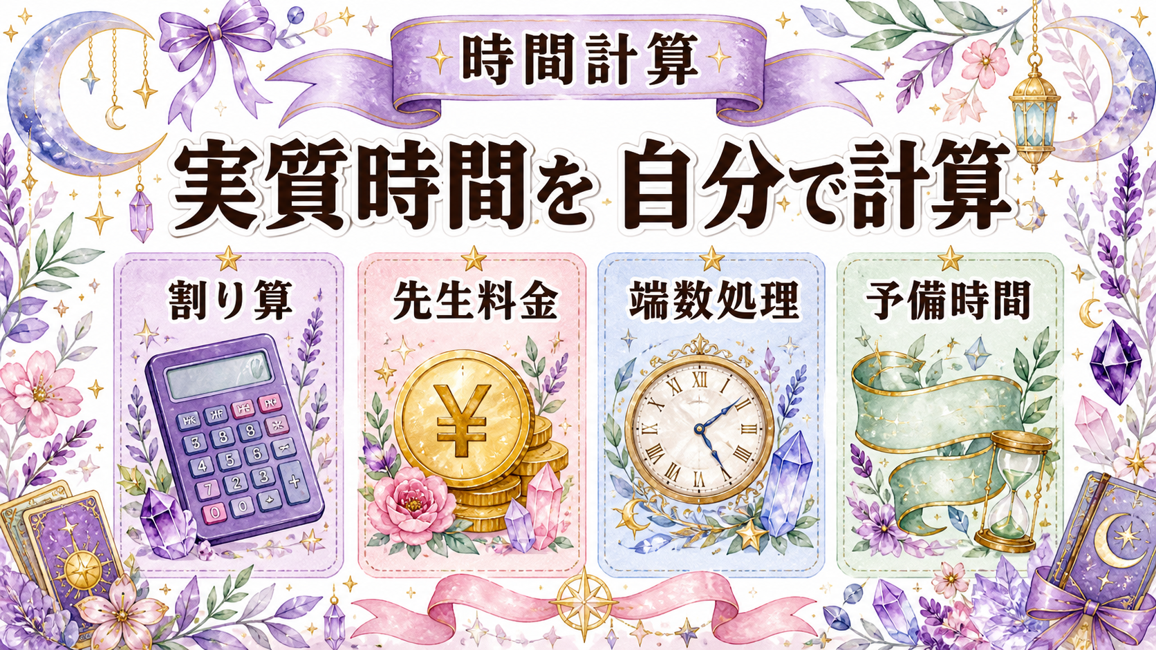 電話占いを無料で長く使えるサービスは?特典時間と超過条件を比較 無料で話せる時間の計算方法