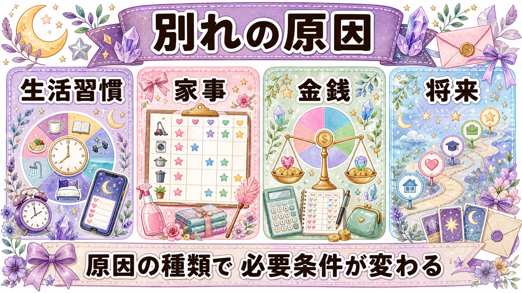 同棲解消した元彼と復縁できる?可能性のサイン・連絡時期・占いの使い方 同棲解消の原因別に復縁可能性を見る