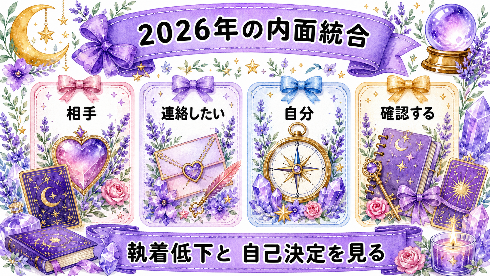 ツインレイ統合を2026年にどう読む？年運・サイン・現実確認 2026年の内面統合をどう確認するか