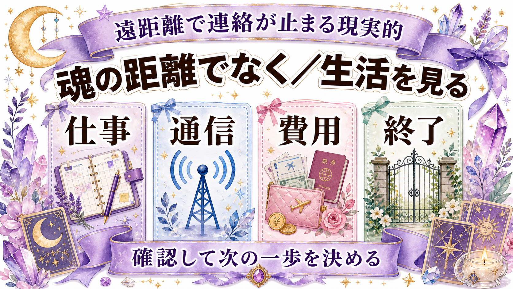 遠距離ツインレイから連絡がない意味は？時差・再会計画・待つ期限の決め方 遠距離で連絡が止まる現実的な理由