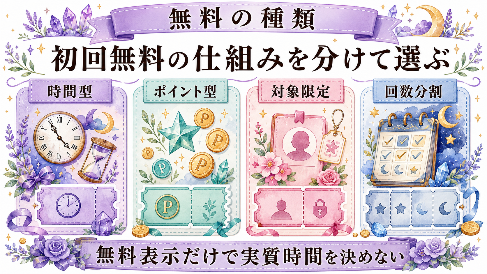 電話占いの初回10分無料一覧2026|条件・通話料・超過料金を比較 初回10分無料・ポイント付与・割引を分ける