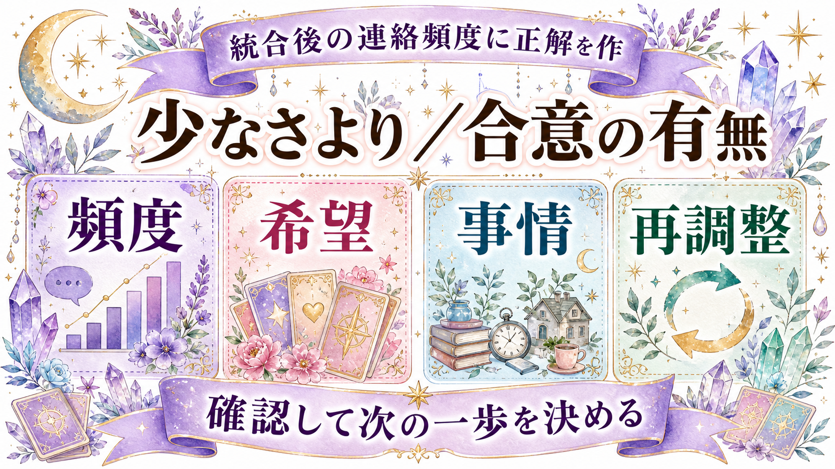ツインレイ統合後に連絡がない意味は？統合の解釈と現実の関係合意 統合後の連絡頻度に正解を作らない