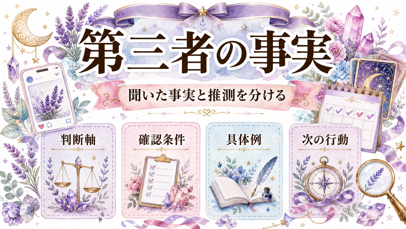 ツインレイ統合を邪魔する第三者とは?現実の関係と境界線の整え方 第三者の影響を事実で確認する