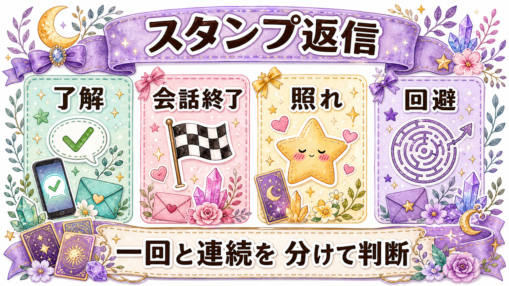 好きな人のLINE返信が急に遅い理由は?脈あり・脈なしの見分け方と占い 好きな人がスタンプだけ返す心理