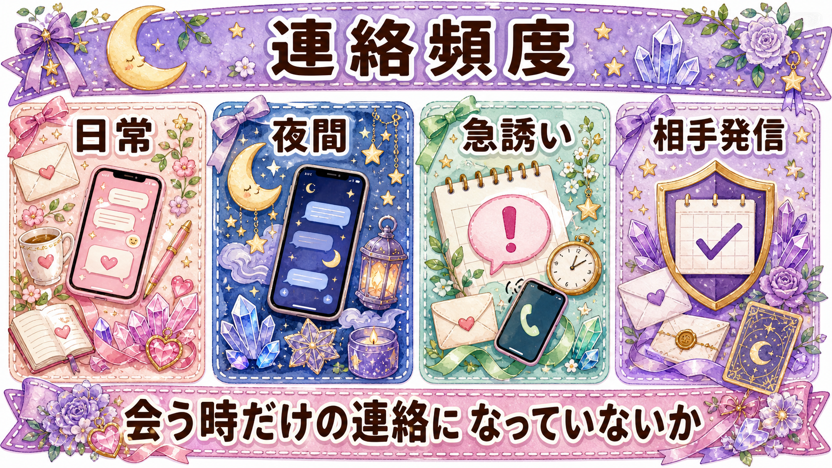 曖昧な関係の相手の返信が急に遅い理由は?本気度の見分け方と占い 曖昧な関係で連絡頻度が減った時