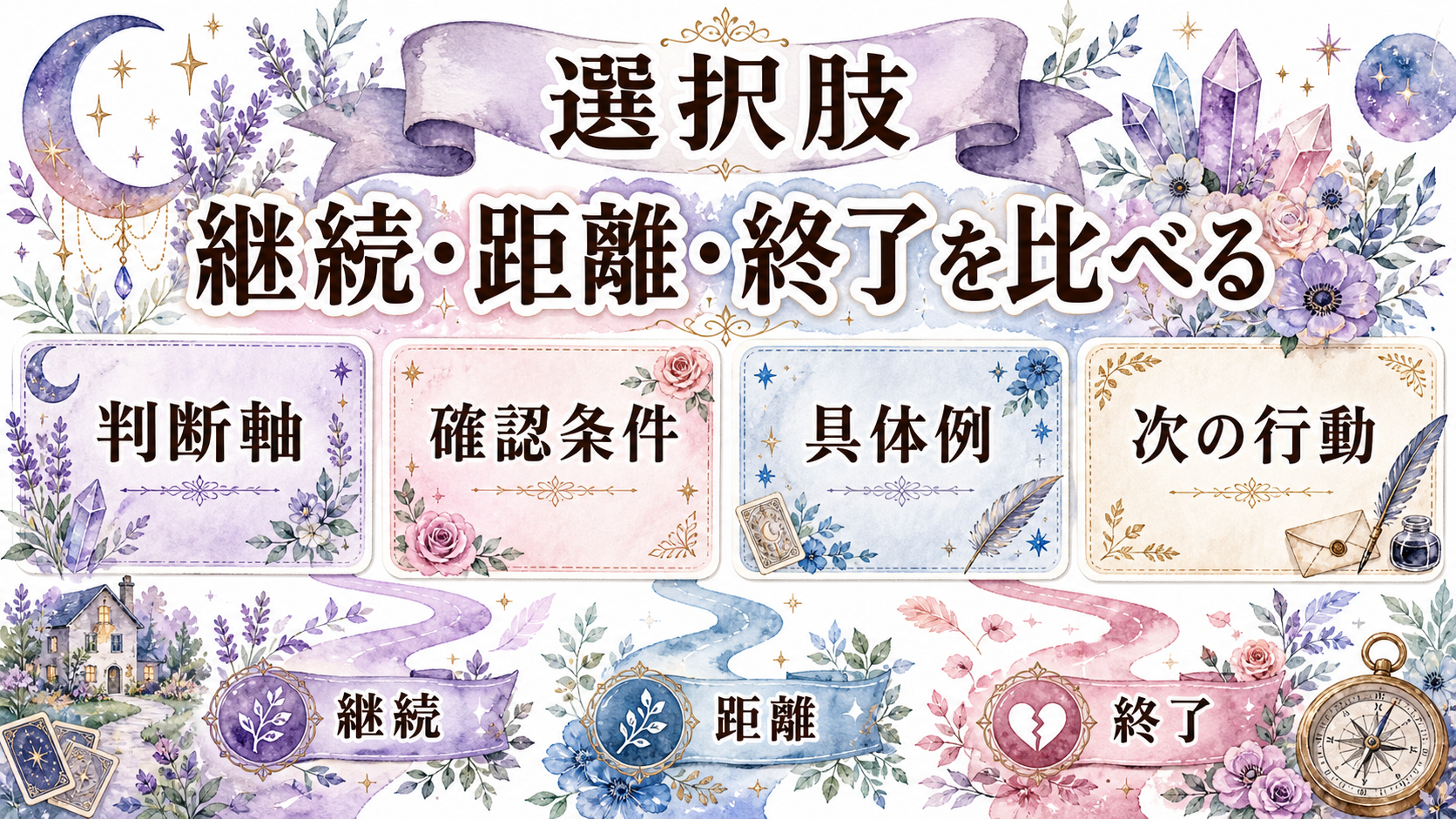不倫相手と別れたくないときはどうする?現実的な選択と相談先 別れない以外の選択肢も並べる