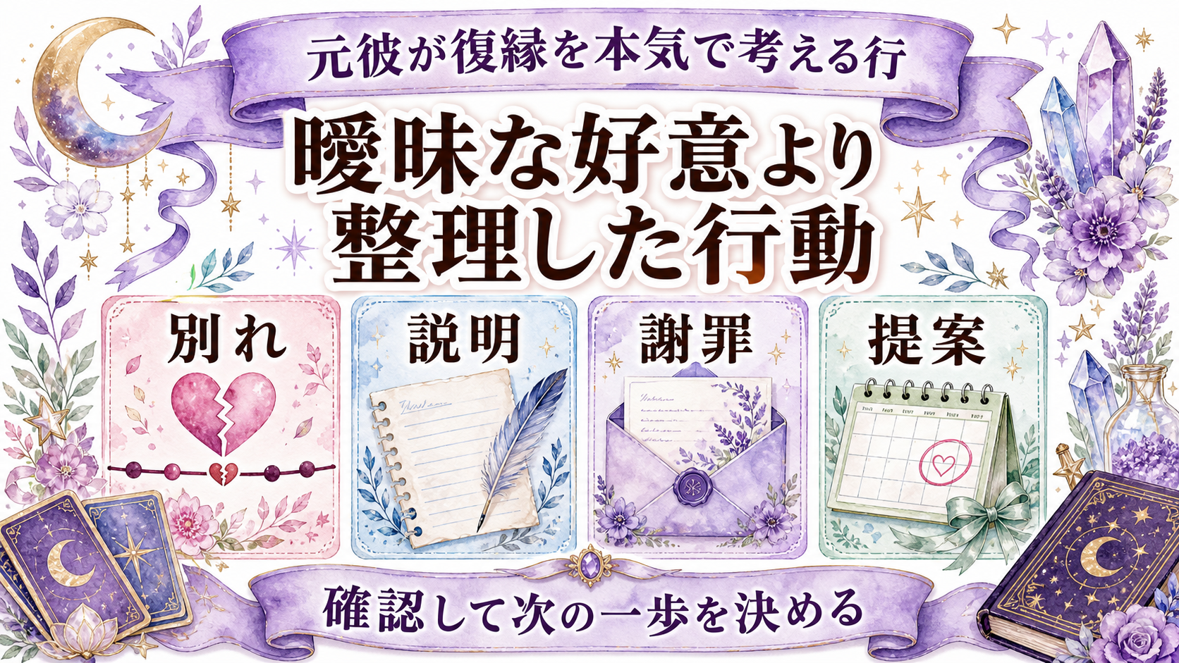 新しい彼女がいる元彼と復縁できる可能性は?邪魔をせず見極める占いの使い方 元彼が復縁を本気で考える行動サイン