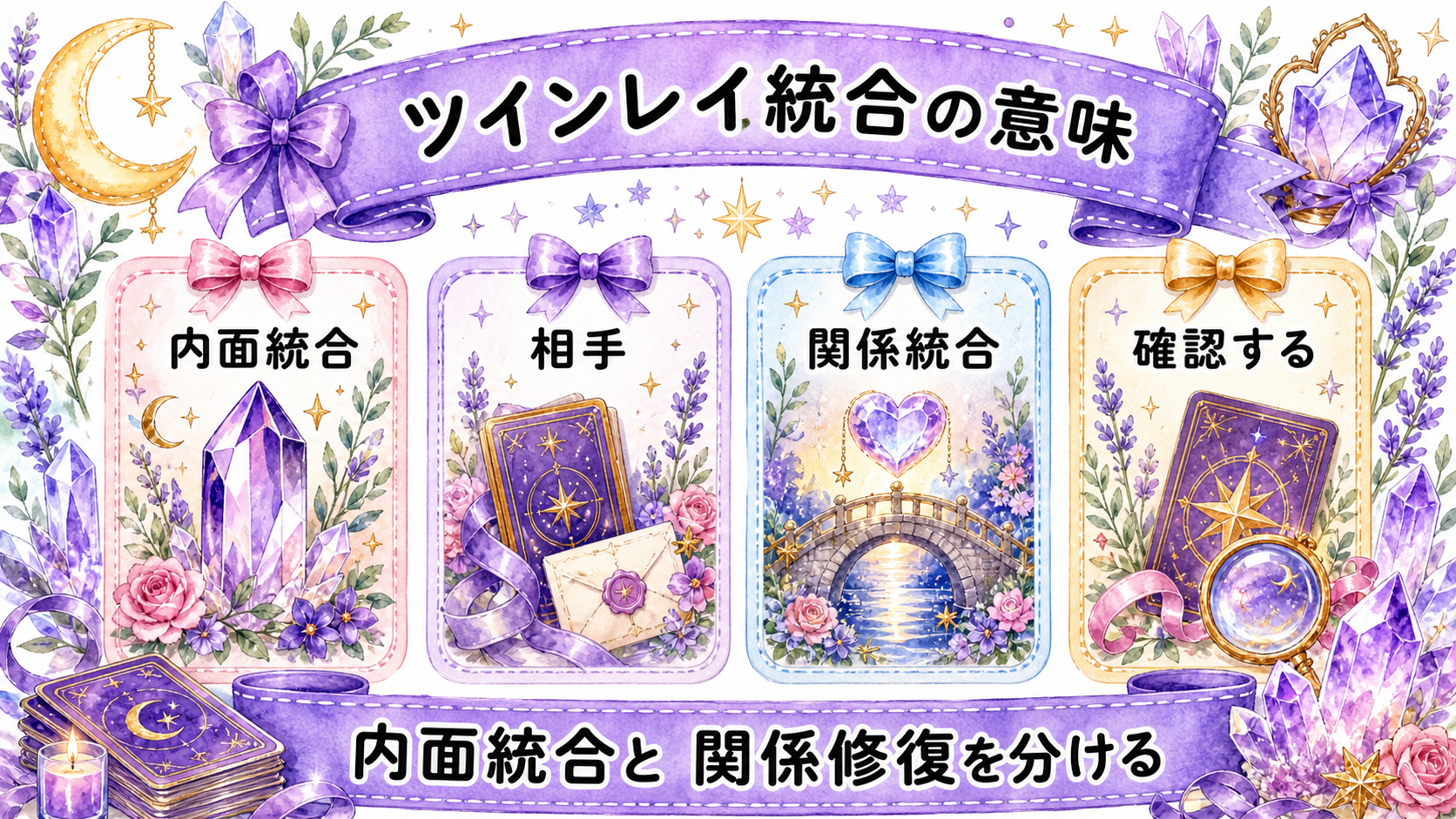 ツインレイ完全解説|特徴・サイレント期間・統合を現実的に読む ツインレイ統合の意味と現実のサイン