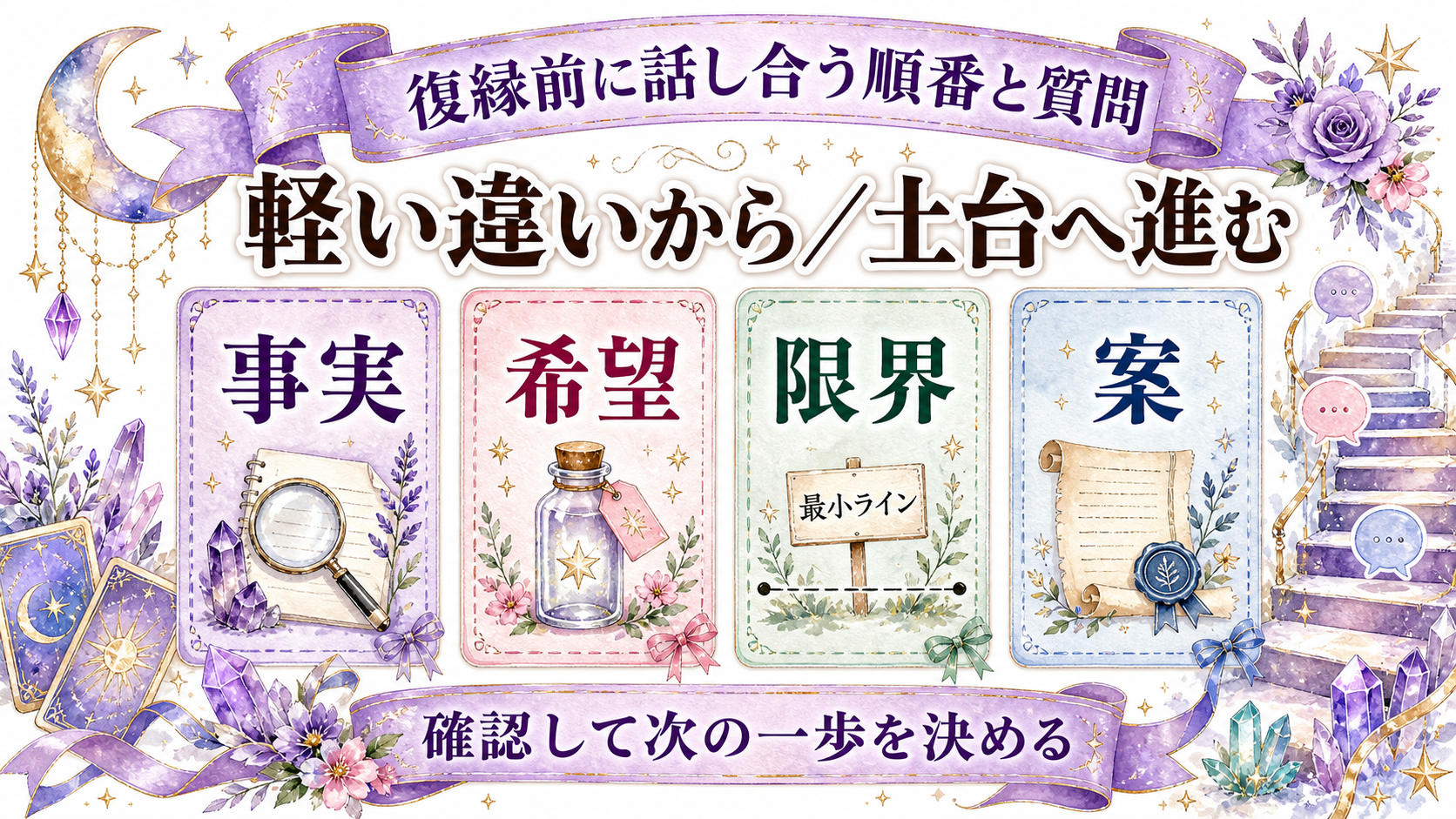 価値観の違いで別れた元彼と復縁できる可能性は？譲れる違い・無理な違い 復縁前に話し合う順番と質問