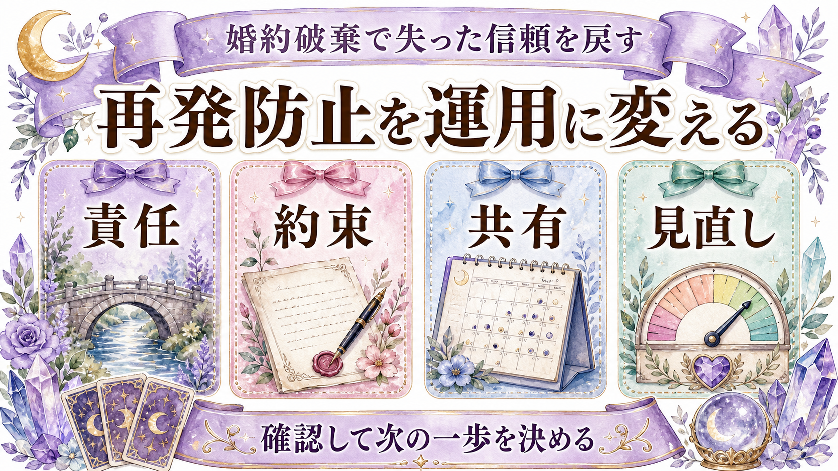 婚約破棄した元彼と復縁できる可能性は?占いで聞く質問と信頼を戻す条件 婚約破棄で失った信頼を戻す手順