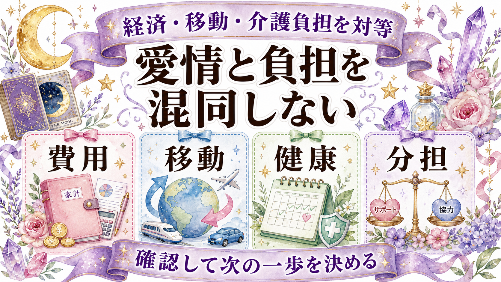 年の差ツインレイから連絡がない意味は?年齢より生活段階と対等さを見る 経済・移動・介護負担を対等に考える