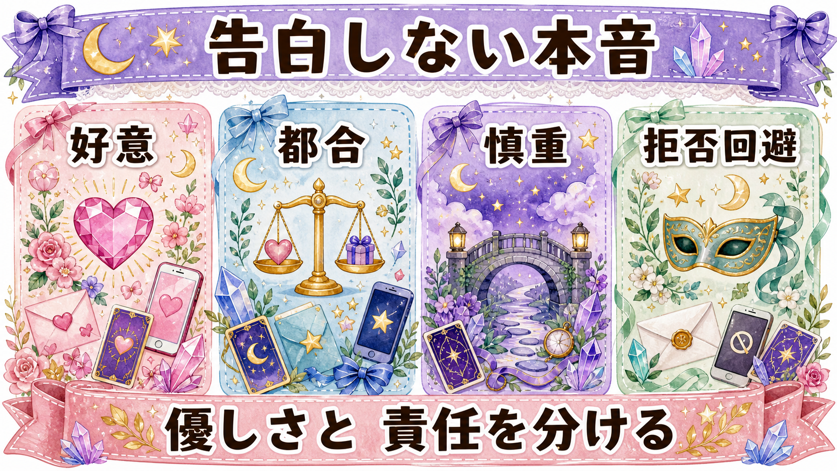 曖昧な関係の相手の返信が急に遅い理由は?本気度の見分け方と占い 優しいのに告白しない曖昧な相手の本音