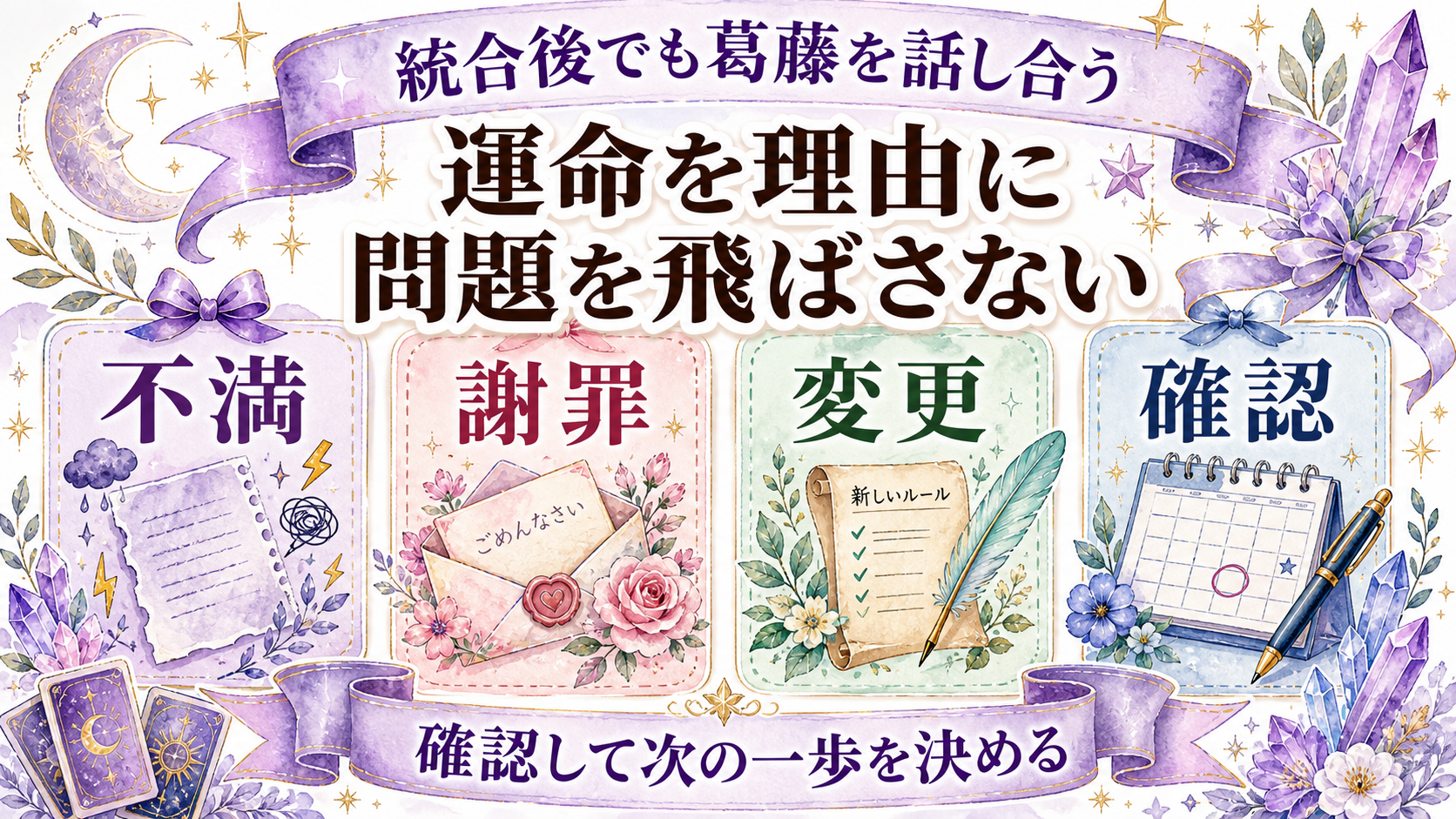 ツインレイ統合後に連絡がない意味は？統合の解釈と現実の関係合意 統合後でも葛藤を話し合う