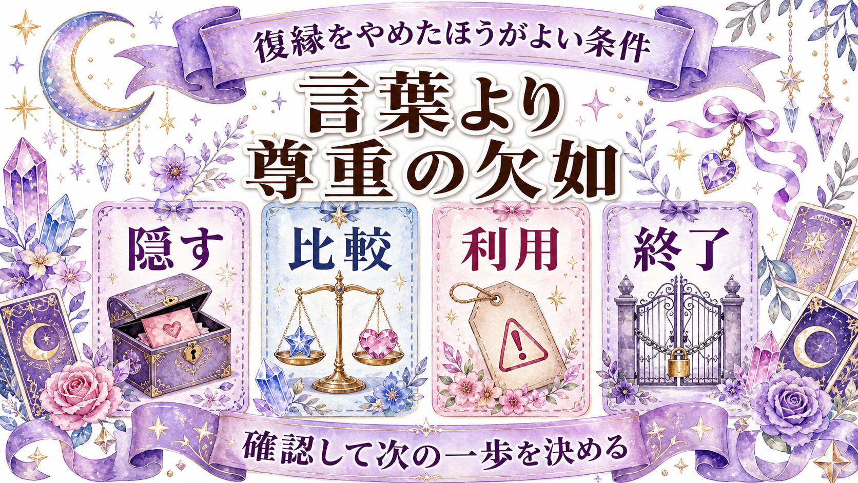 新しい彼女がいる元彼と復縁できる可能性は?邪魔をせず見極める占いの使い方 復縁をやめたほうがよい条件