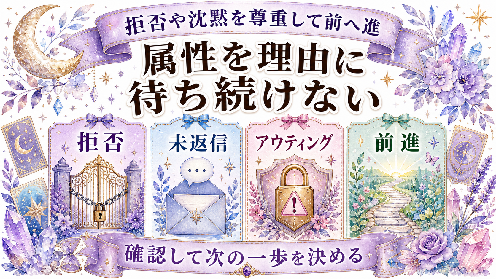 同性のツインレイから連絡がない意味は？性的指向・安全・境界線を尊重する見方 拒否や沈黙を尊重して前へ進む