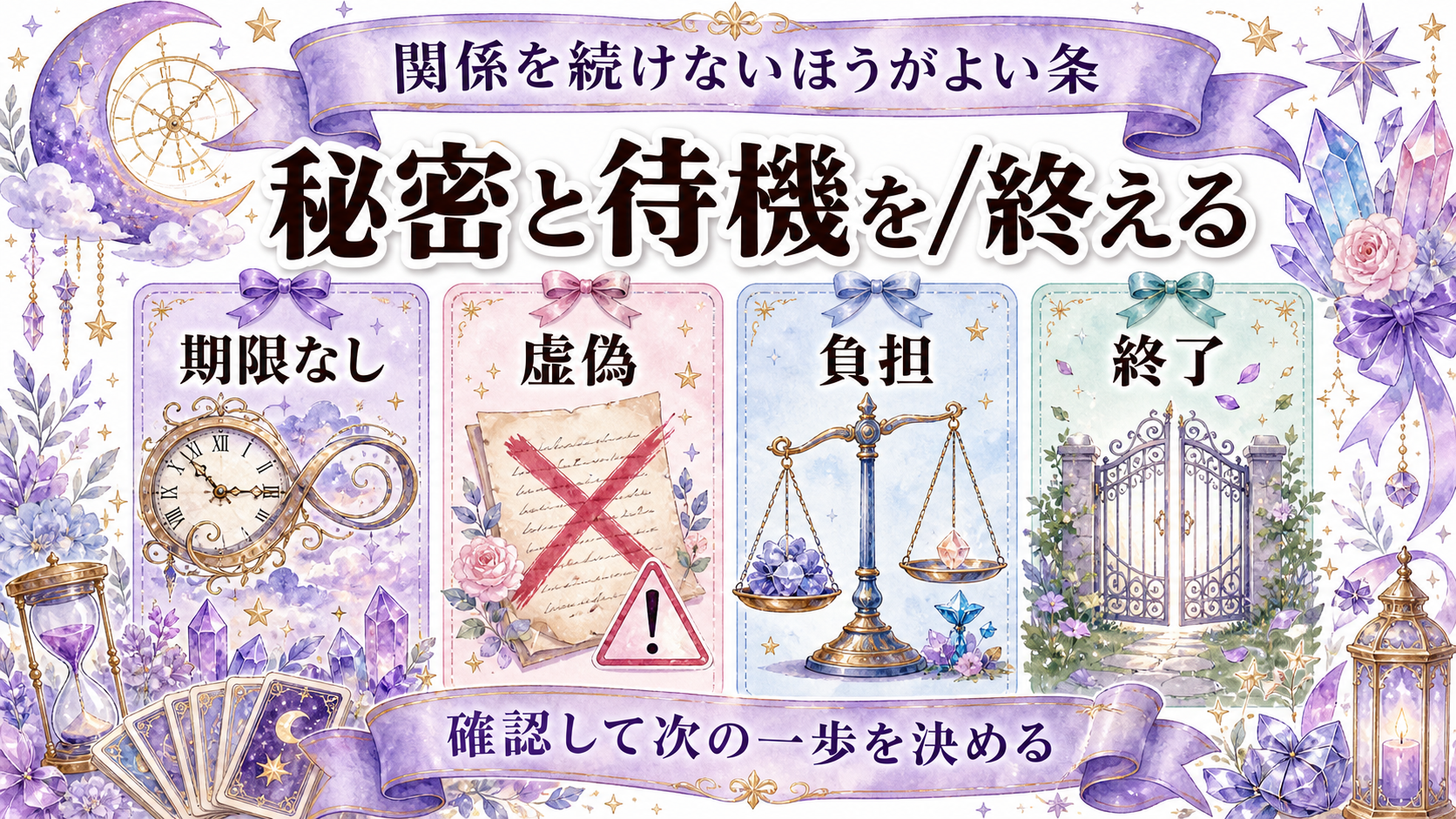既婚者同士のツインレイから連絡がない意味は?家庭責任と沈黙を切り分ける 関係を続けないほうがよい条件