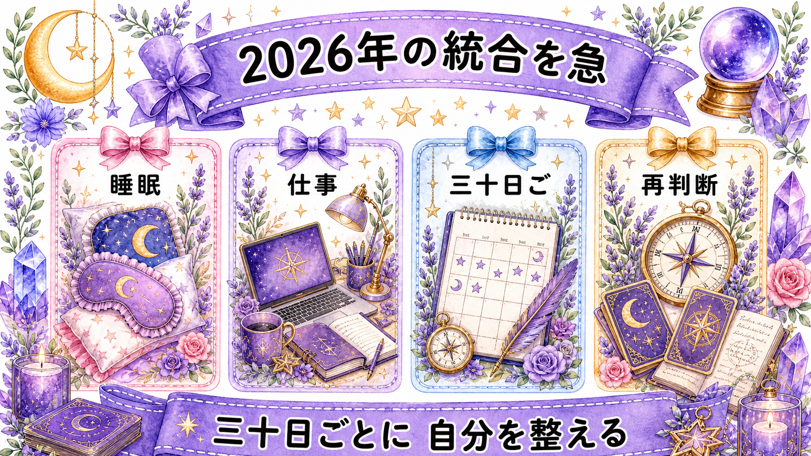 ツインレイ統合を2026年にどう読む？年運・サイン・現実確認 2026年の統合を急がない行動計画
