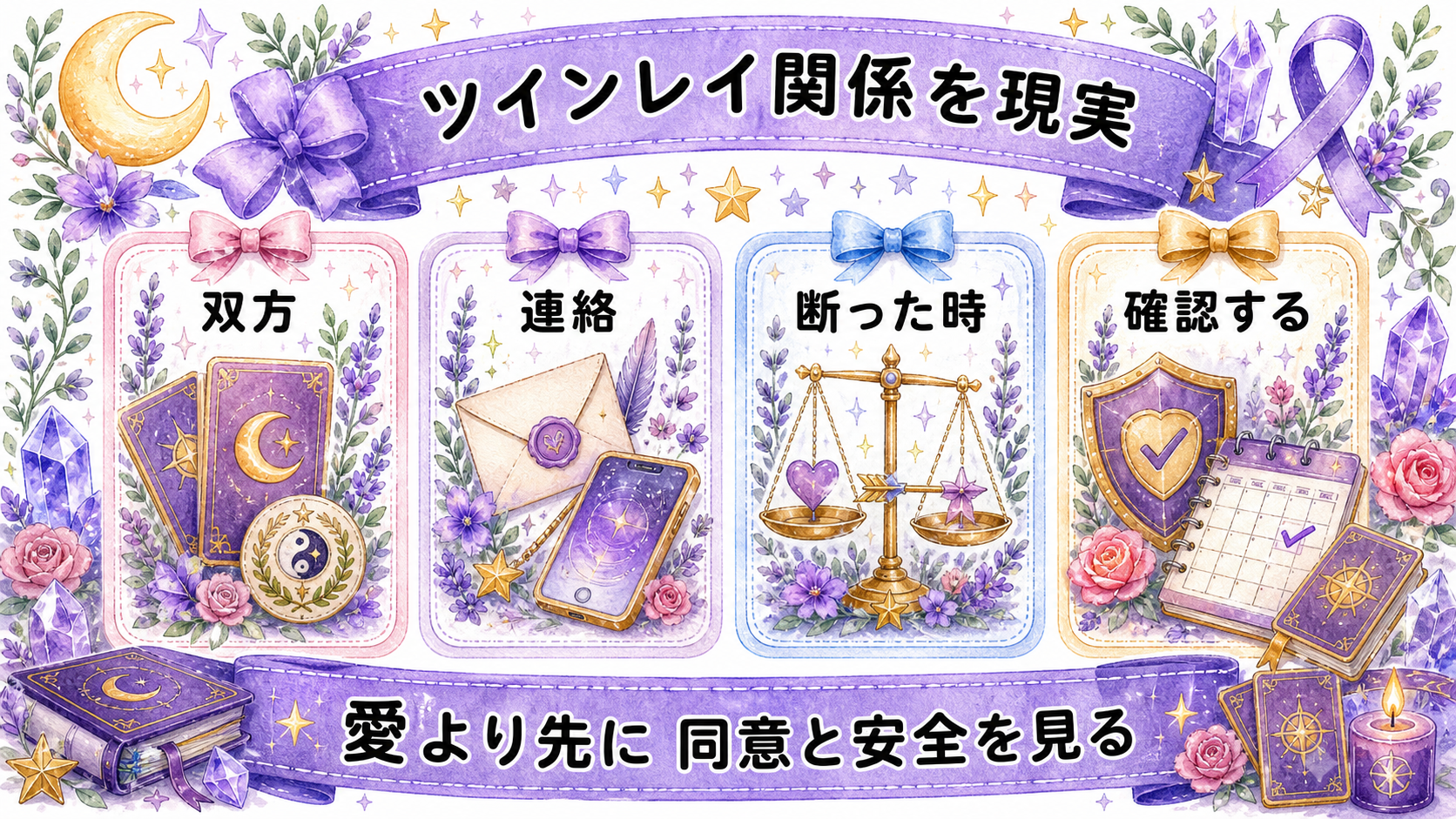 ツインレイ完全解説|特徴・サイレント期間・統合を現実的に読む ツインレイ関係を現実で確認する七条件