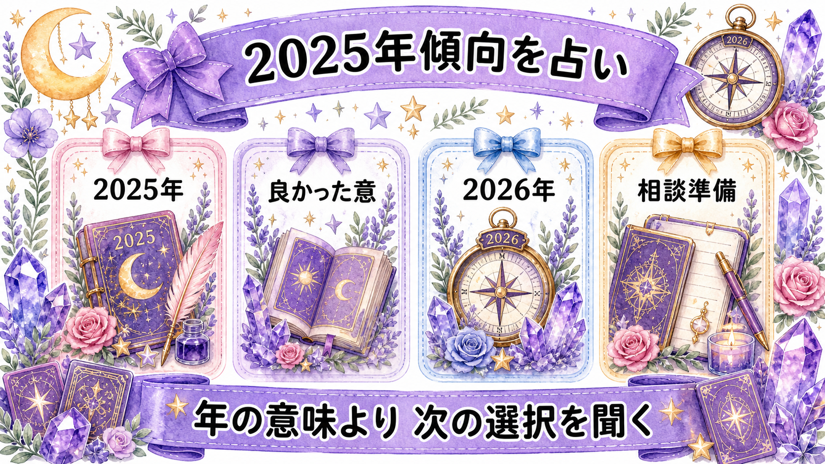 ツインレイの2025年傾向を振り返る｜2026年に生かす現実的な読み方 2025年傾向を占いで振り返る時の質問