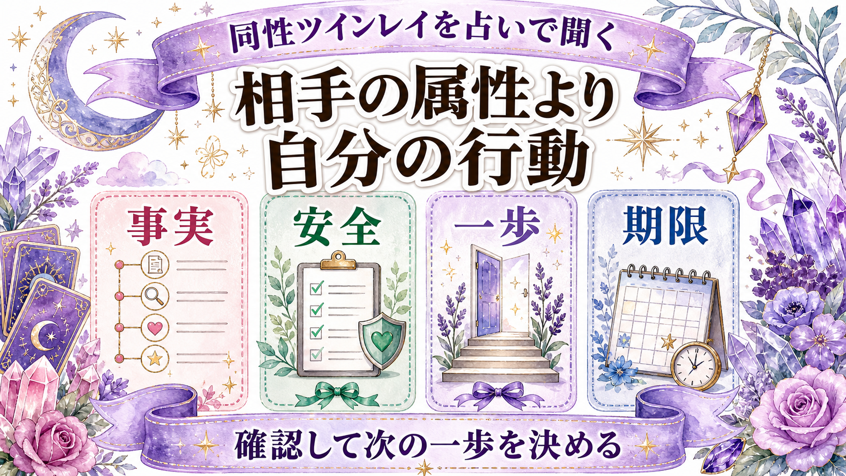 同性のツインレイから連絡がない意味は？性的指向・安全・境界線を尊重する見方 同性ツインレイを占いで聞く質問